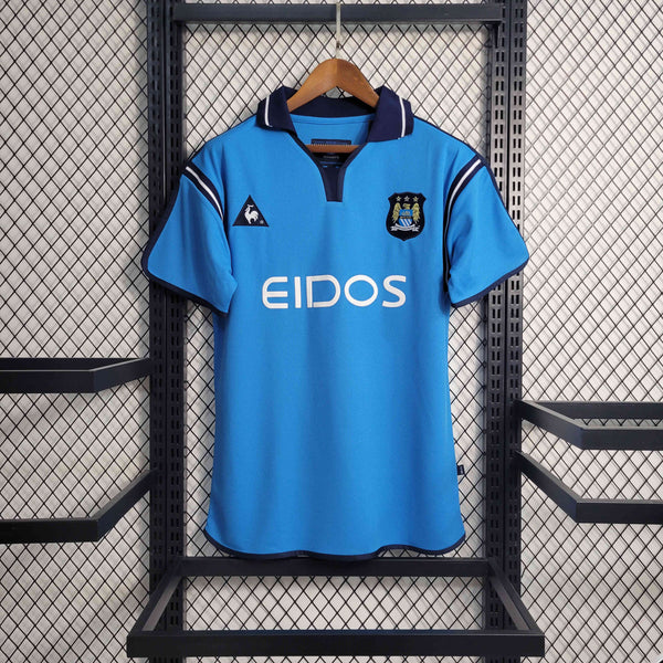 Camisa Manchester City 01/02 - Versão Retro