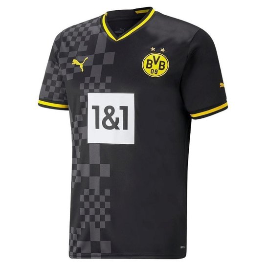 Camisa Borussia Dortmund II 23/24 - Puma Torcedor Masculina - Lançamento