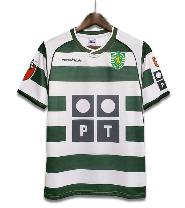 Camisa Sporting Titular 2001/03 - Versão Retro