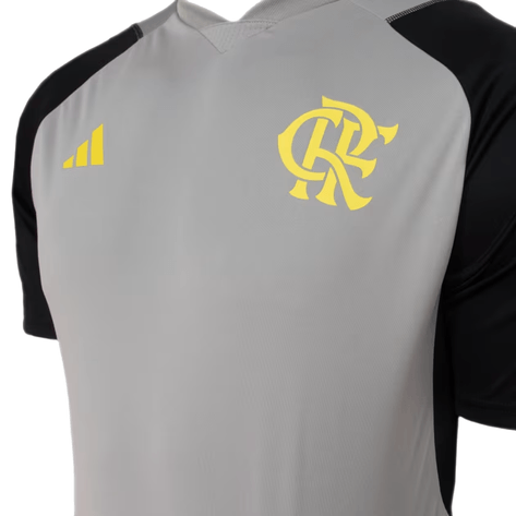 Camisa Flamengo Treino Cinza 24/25 -Masculina