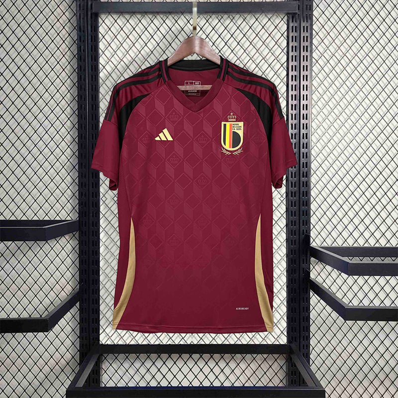 Camisa Bélgica Home 2024 - Versão Torcedor