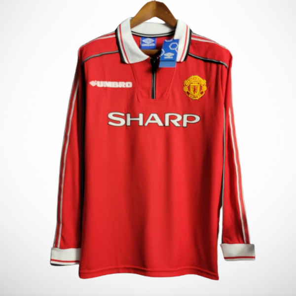 Camisa Manchester United Titular 98/99 - Versão Retro