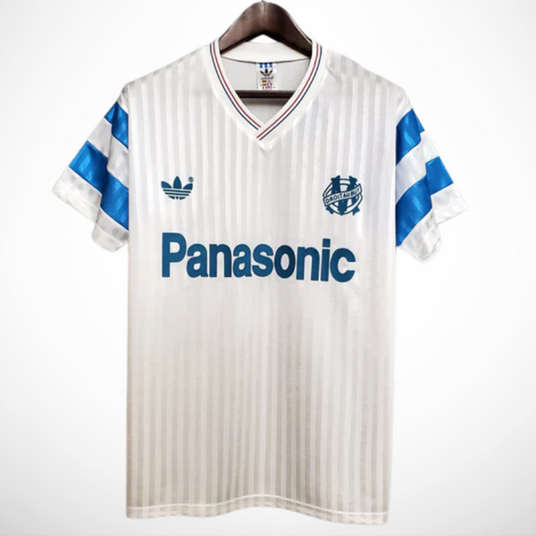 Camisa Olympique de Marseille Titular 90/91 - Versão Retro