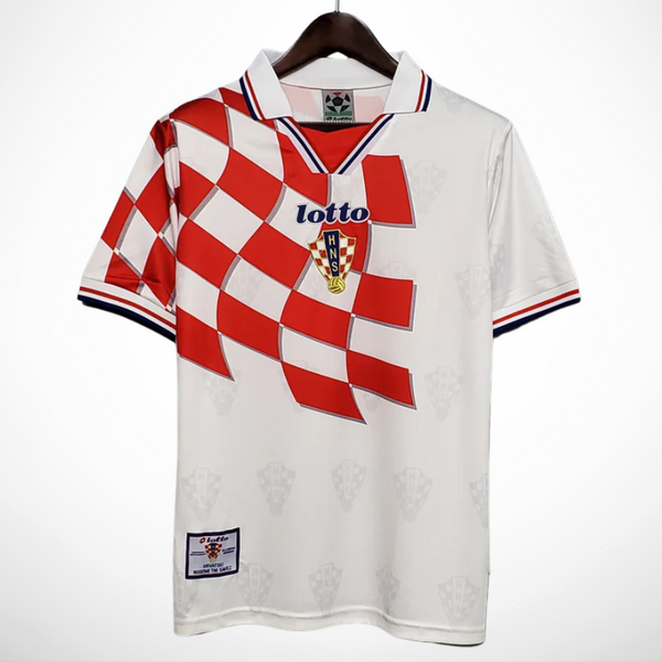 Camisa Croácia 1998 Titular - Versão Retro