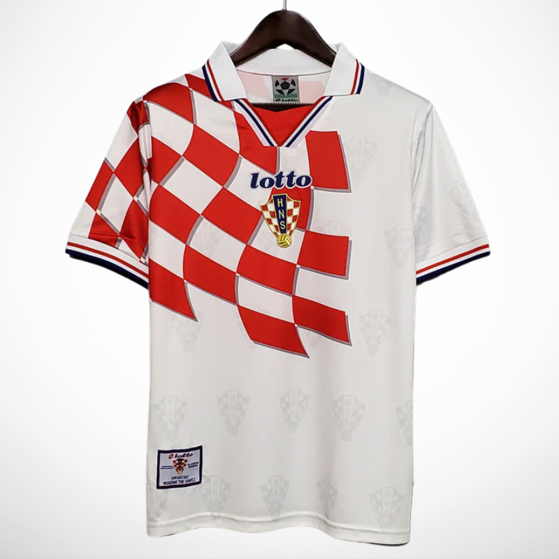 Camisa Croácia 1998 Titular - Versão Retro
