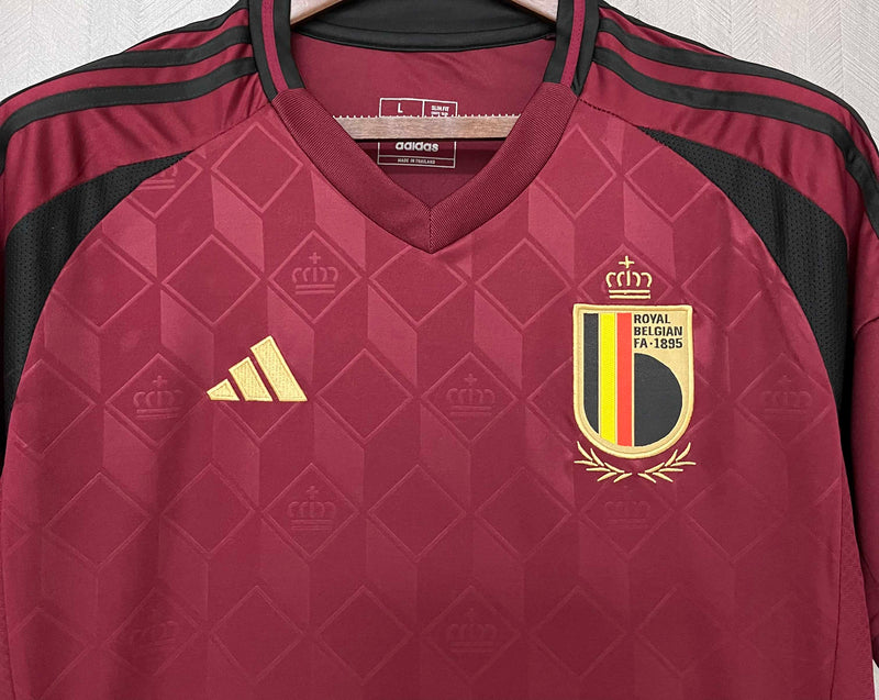 Camisa Bélgica Home 2024 - Versão Torcedor