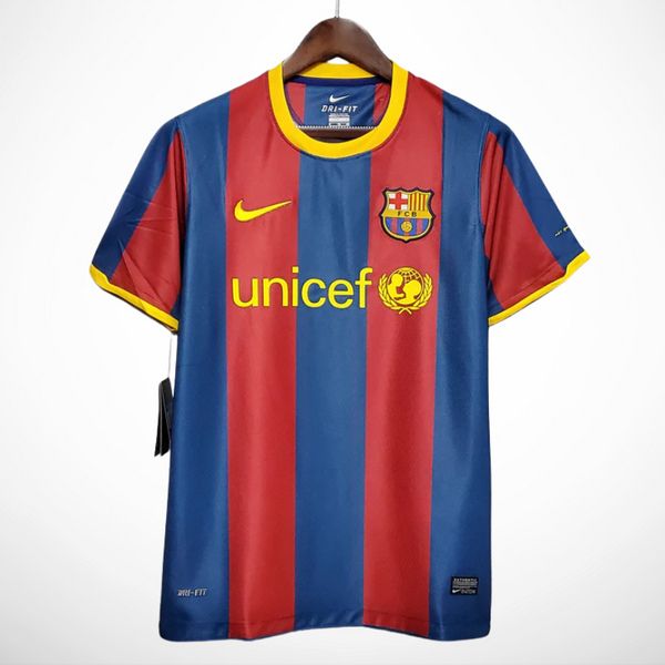 Camisa Barcelona Titular 10/11 - Versão Retro