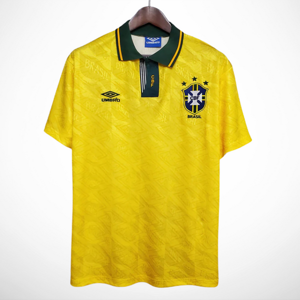 Camisa Brasil Home - Retrô 1991/93