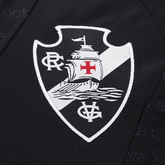 Camisa Vasco Da Gama III 24/25, Preto - Masculina