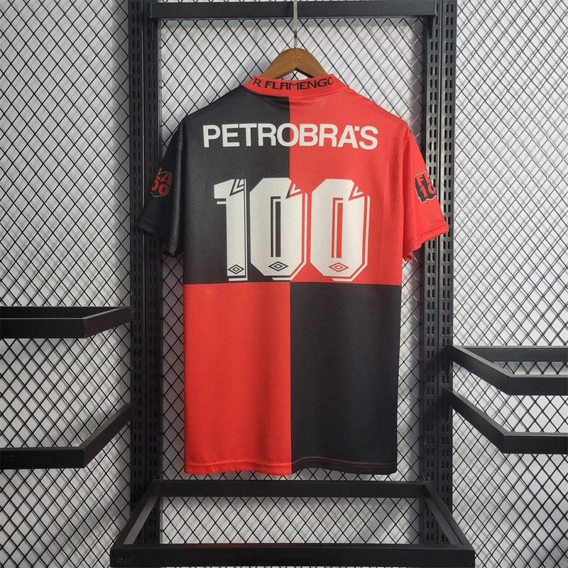 Camisa Flamengo 1995 Aniversário de 100 anos - Versão Retro