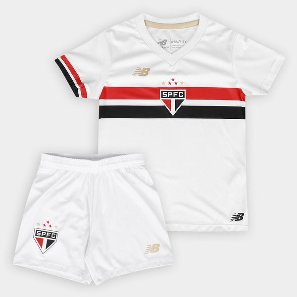 Kit Infantil São Paulo Titular 25/26