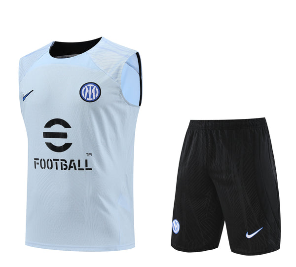 Kit Treino Regata Inter de Milão 23/24 - Branco