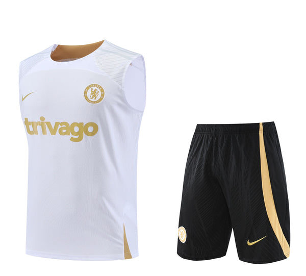 Kit Treino Regata Chelsea 23/24 - Branco