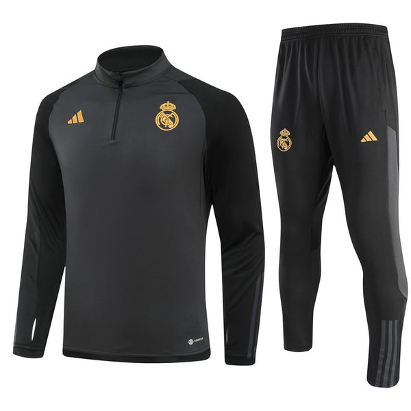 Conjunto Frio de Treino  Real Madrid 23/24 - Cinza