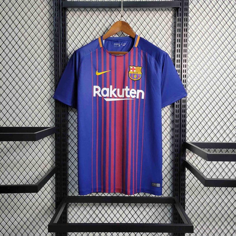 Camisa Barcelona Titular 17/18 - Versão Retro