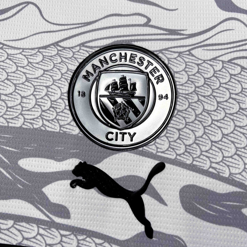 Camisa Manchester City Year Of The Dragon 2024 - Torcedor Masculina
