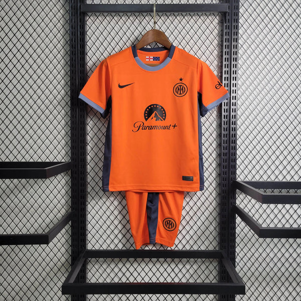 Kit Infantil Inter De Milão III 23/24