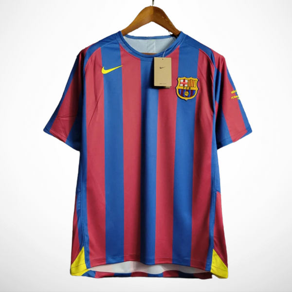 Camisa Barcelona Titular 2006 - Versão Retro