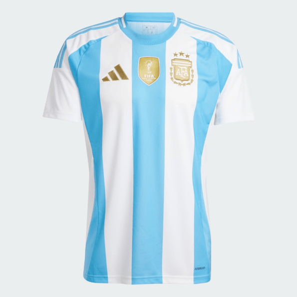 Camisa Argentina Home 2024 - Adidas Torcedor Masculina