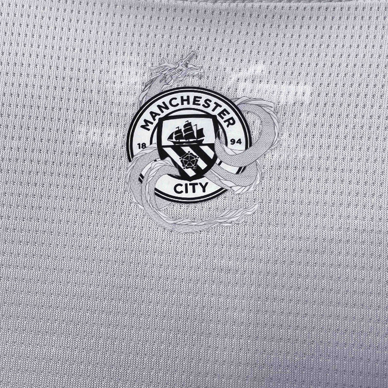 Camisa Manchester City Year Of The Dragon 2024 - Torcedor Masculina