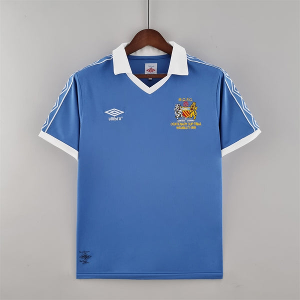 Camisa Manchester City 81/82 - Versão Retro