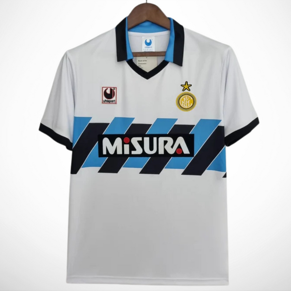 Camisa Inter de Milão Reserva 90/91 - Versão Retro