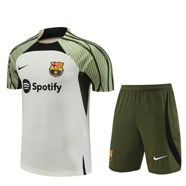 Kit Treino Barcelona 23/24 - Creme