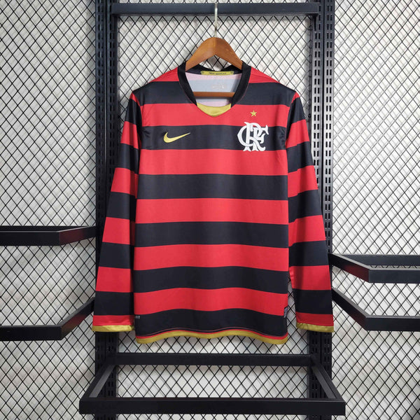 Camisa Flamengo 2008/09 - Versão Retro Manga Longa