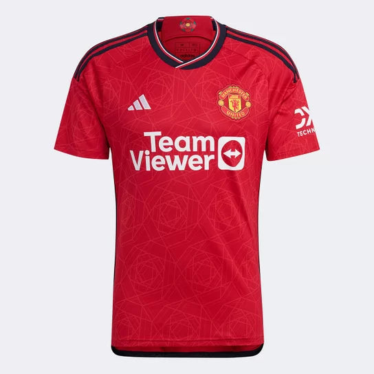 Camisa Manchester United Home 23/24 - Adidas Torcedor Masculina - Lançamento