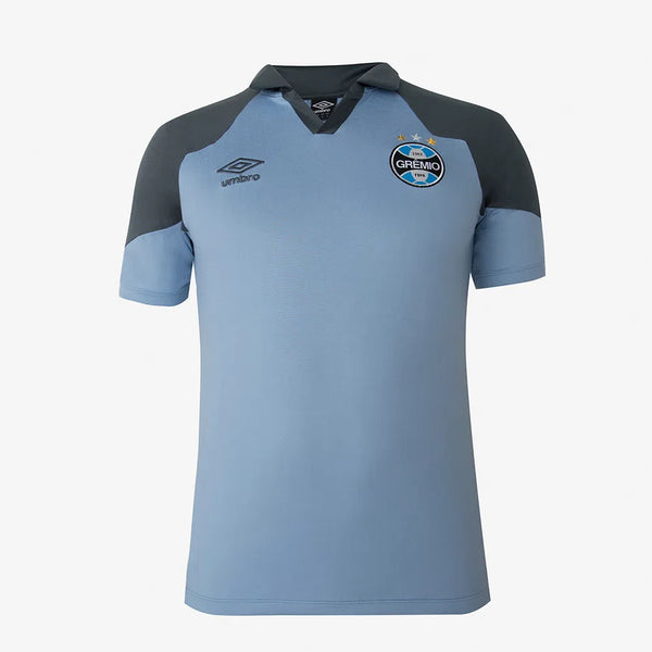 Camisa Grêmio Viagem 23/24 - Masculina - Cinza