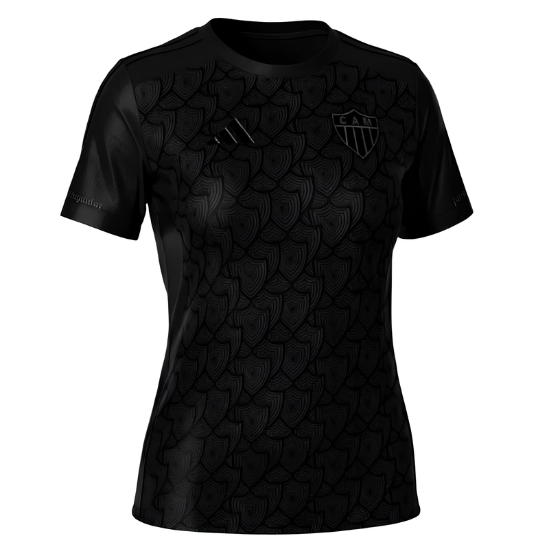 Camisa Atlético Mineiro ALL Black 25/26 - Adidas Feminina