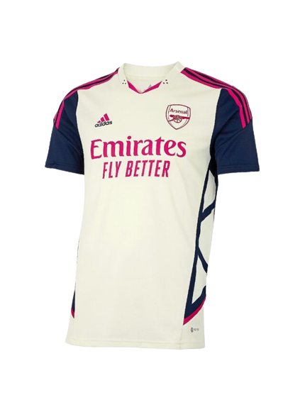 Camisa Arsenal Treino Branco 23/24 - Adidas Torcedor Masculina - Lançamento