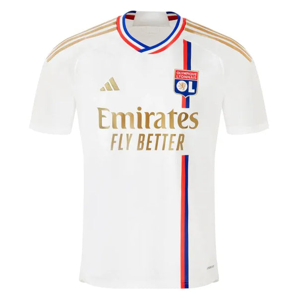 Camisa Lyon Home 23/24 - Adidas Torcedor Masculina - Lançamento