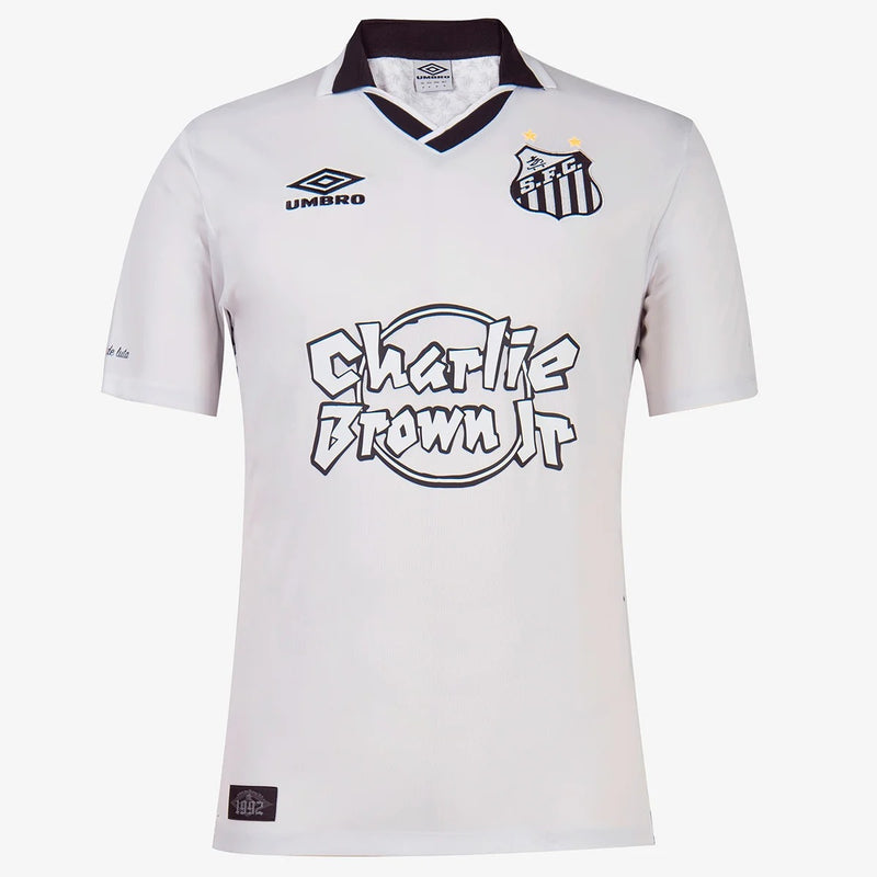 Camisa Santos Charlie Brown Jr. Dias de Glória Umbro Masculina - Branca