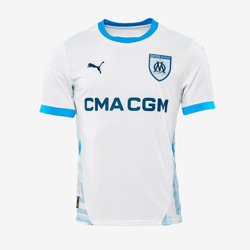 Camisa Olympique de Marseille Home 24/25 - Torcedor Masculina
