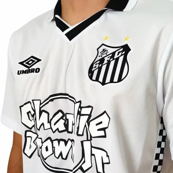 Camisa Santos Charlie Brown Jr. Dias de Glória Umbro Masculina - Branca