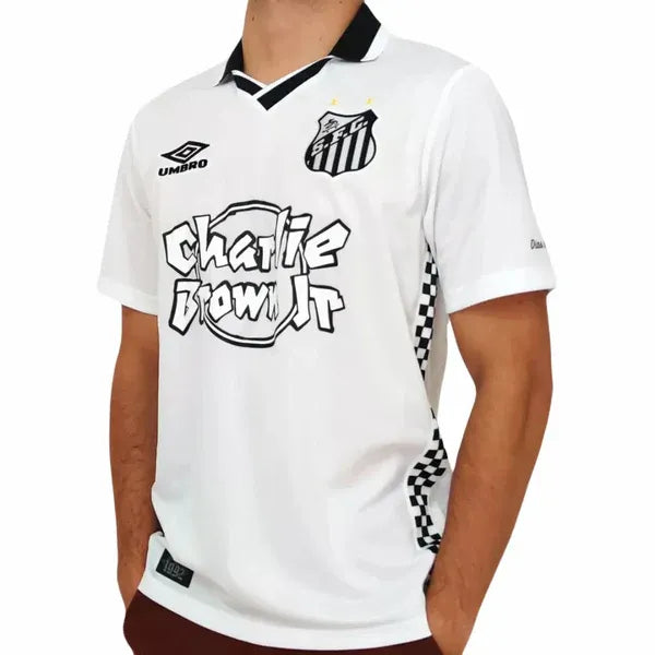 Camisa Santos Charlie Brown Jr. Dias de Glória Umbro Masculina - Branca