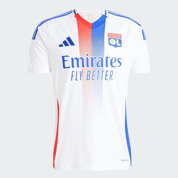 Camisa Lyon Home 24/25 - Adidas Torcedor Masculina