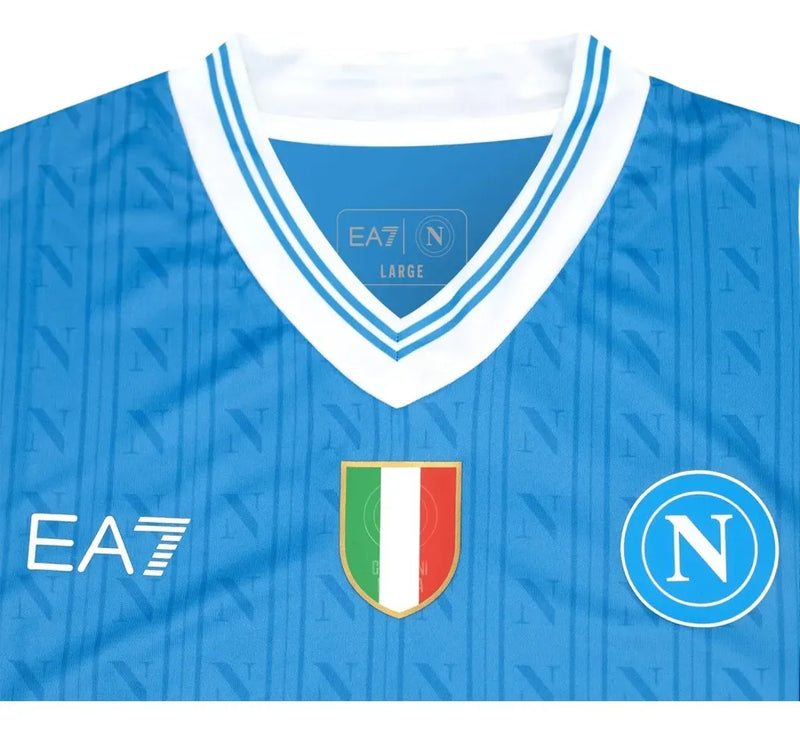 Camisa Napoli Home 25/26 Torcedor Masculina