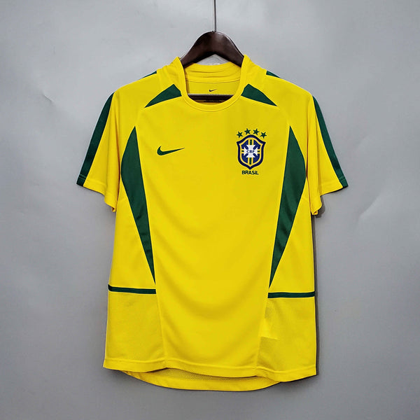 Camisa Brasil Home - Retrô 2002