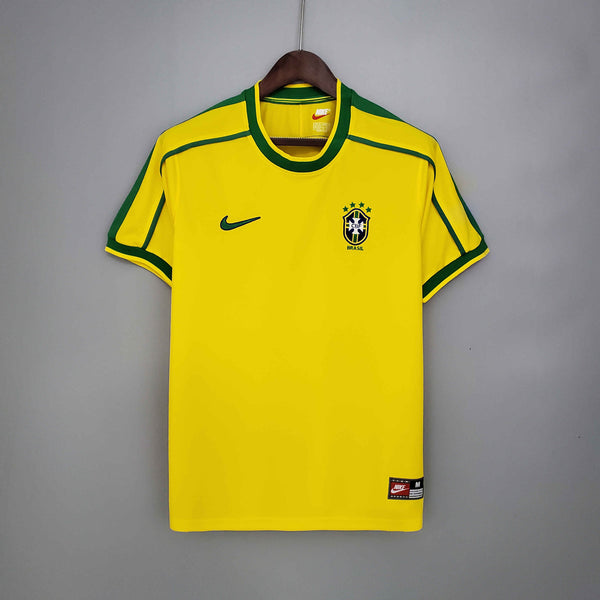 Camisa Brasil Home - Retrô 1998