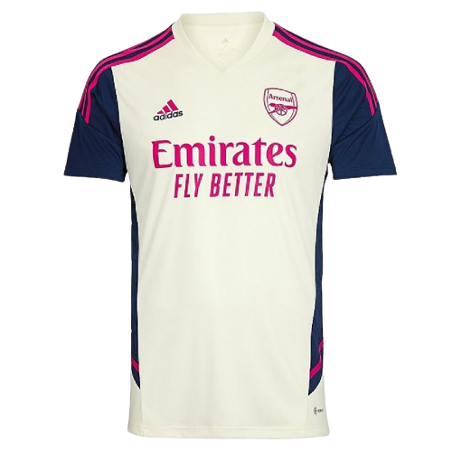 Camisa Arsenal Treino Branco 23/24 - Adidas Torcedor Masculina - Lançamento