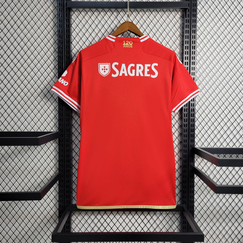 Camisa Benfica Home  23/24 - Adidas Torcedor Masculina - Lançamento