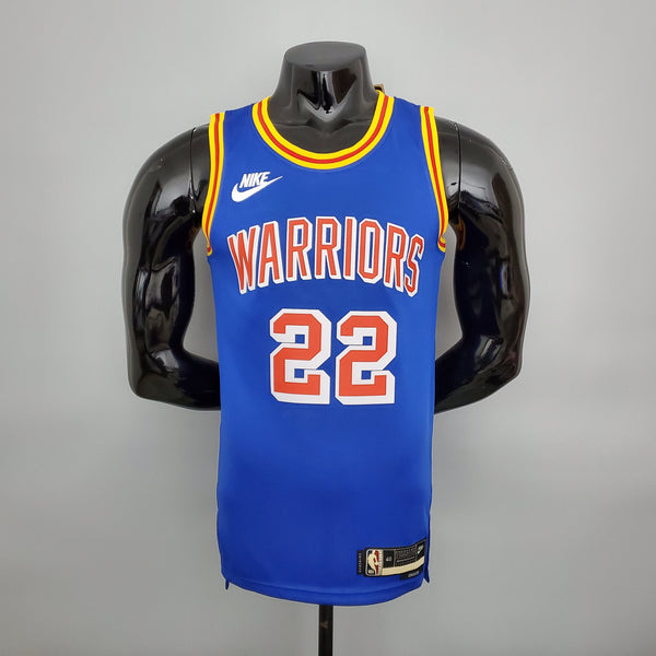 Camisa NBA Golden State Warriors #22 Wiggins - Retro Blue