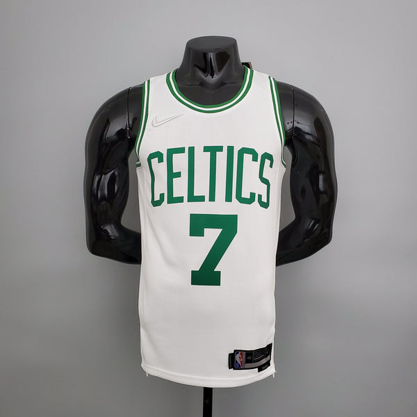 Camisa NBA Boston Celtics #7 Brown - 75° Aniversário White