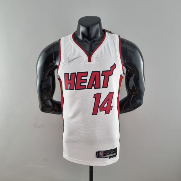 Camisa NBA Miami Heat #14 Herro- 75° Aniversário White