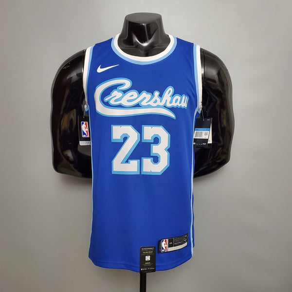 Camisa NBA Lakers #23 James Crershaw Blue - 23/24