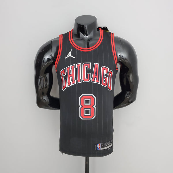 Camisa NBA Chicago Bulls #8 Lavine - Flyers Black