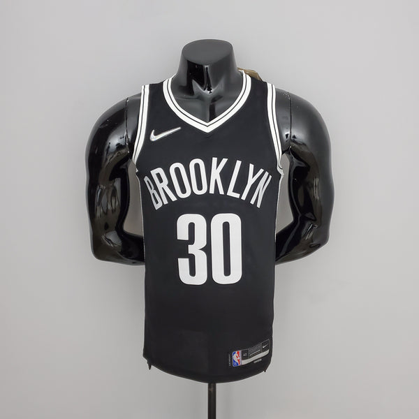 Camisa NBA Brooklyn Nets #30 Curry - 75º Aniversário Black