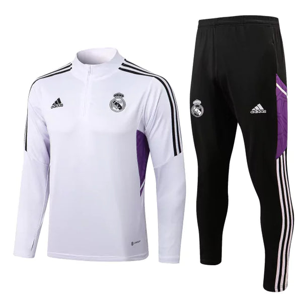 Conjunto Frio de Treino  Real Madrid 2023 Branco